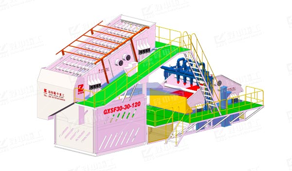 GXSF系列g效篩分回收機