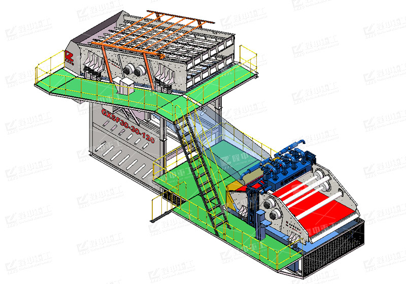 GXSF系列g(shù)效篩分回收機